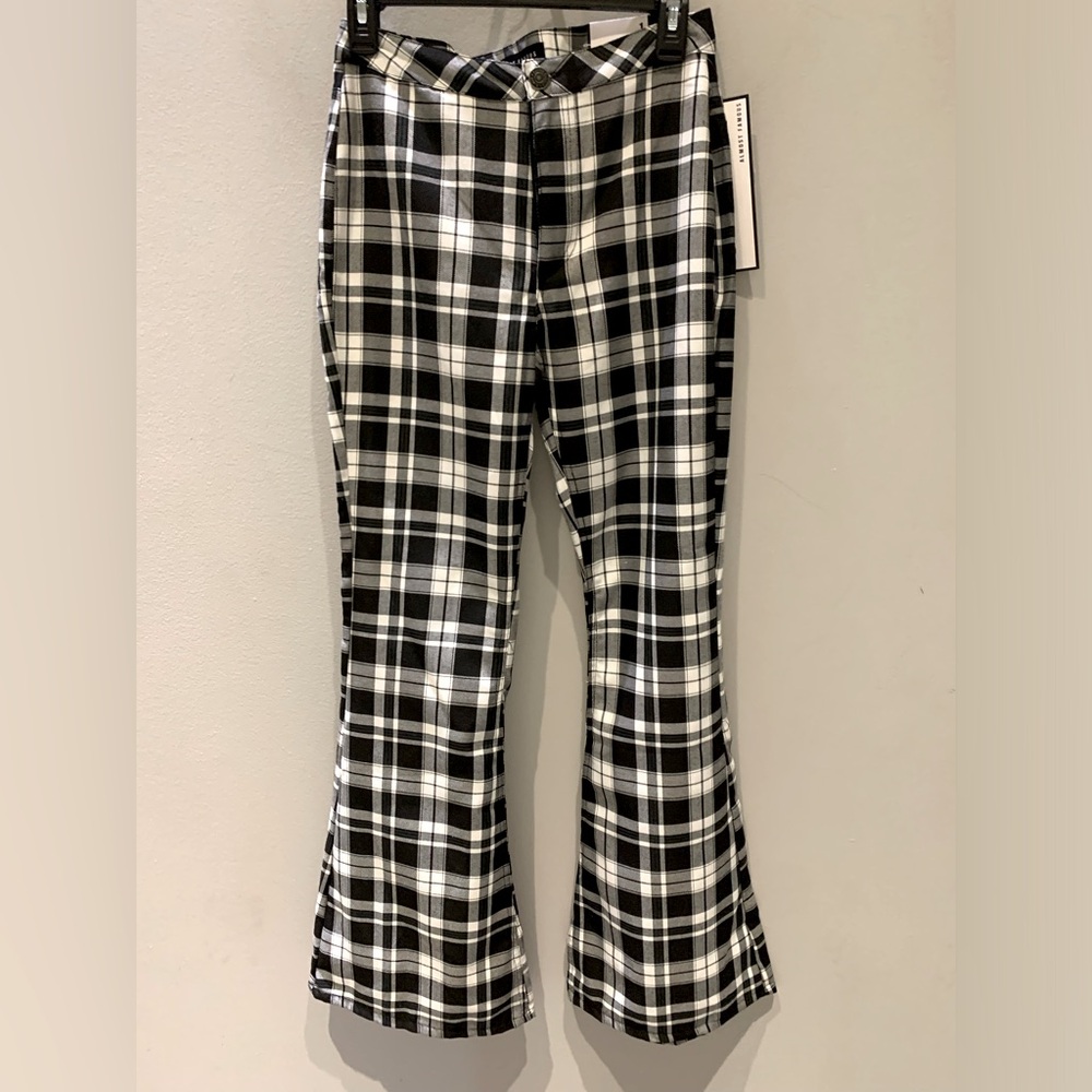 Plaid Girls Pants